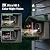 Smart Bird Feeder with Camera Solar Powered, 2K Bird Watching Camera, AI Identify Birds Species, Auto Capture Videos, Instant Alerts, Garden Decor, Gifts for Mom Dad & Bird Lovers