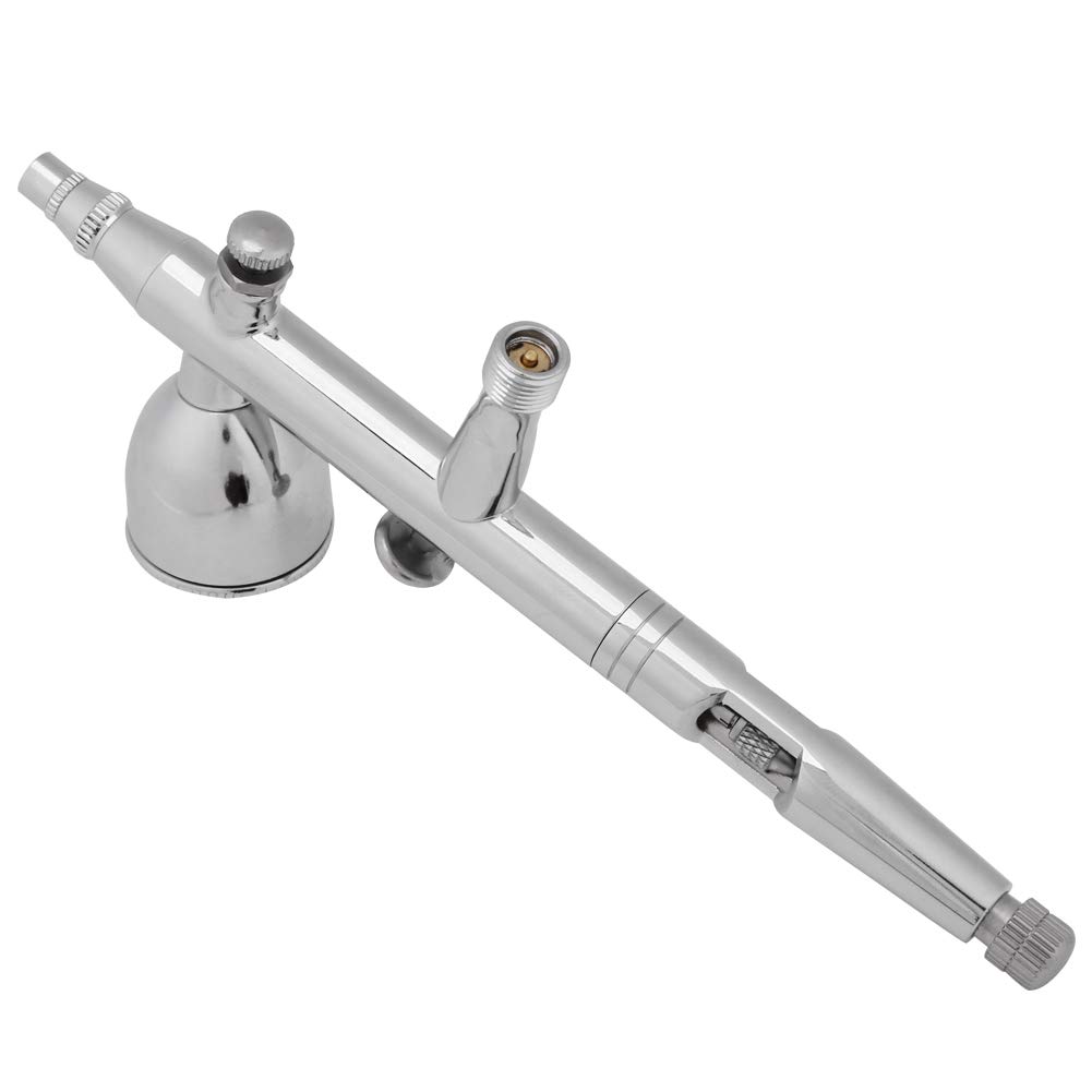 Profesjonalny Zestaw Aerografu z Dyszami 0,2 Mm, 0,3 Mm, 0,5 i Kubkami 2 Cc, 5 Cc, 13 do Malowania Modeli Samochodów i ciast.