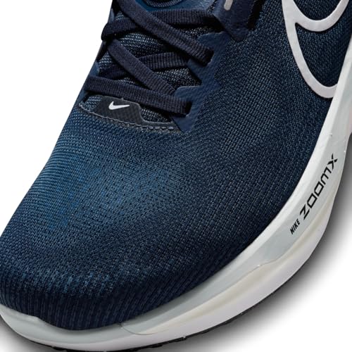 Image of Men's Nike Vomero 17 in Black /Volt-LT Smoke Grey-White