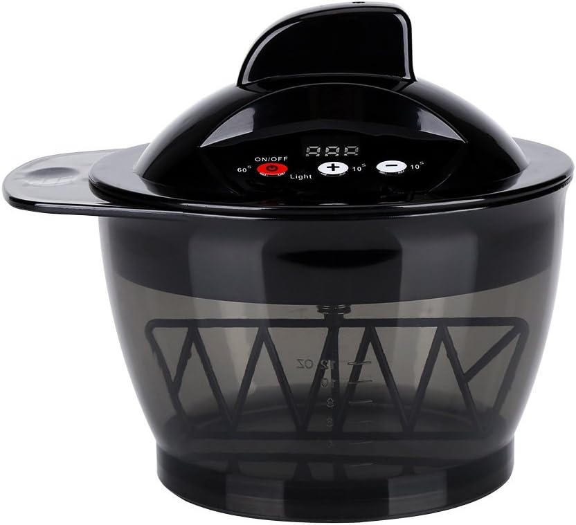 YUYTE Electric Hair Coloring Bowl, Electric Hair Cream Mixing Bowls for Hair Color, Automatic Barber Hair Dyeing Kit DIY Tools Hair Dye DIY Blender for Hair Salon Home Use
