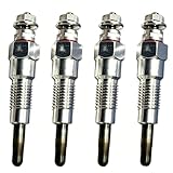 4-pcs Glow Plug 119717-77800 11971777800 119717-77801 11971777801 Fits for Yanmar 4D94E 4D94LE