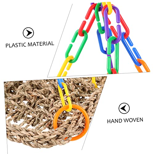 YARNOW-Bird-Cage-Swing-Parrot-Climbing-Toy-Bird-Plaything-Parrot-Chew-Toy-Bird-Cage-Toy-Bird-Toy-Parrot-Toy-Bird-Cage-Plaything-Bird-Swing-Toy-Bird-Cage-Supply