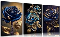 Blue and Gold Rose