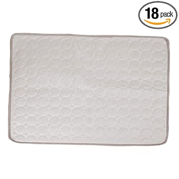 VMS INDIAPet Dog Cooling Mat Breathable Ice Silk Pad Foldable Portable Grey_70x55cm