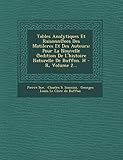  Tables Analytiques Et Raisonn Ees Des Matileres Et Des Auteurs: Pour La Nouvelle Edition de L\'Histoire Naturelle de Buffon. H - R, Volume 2...