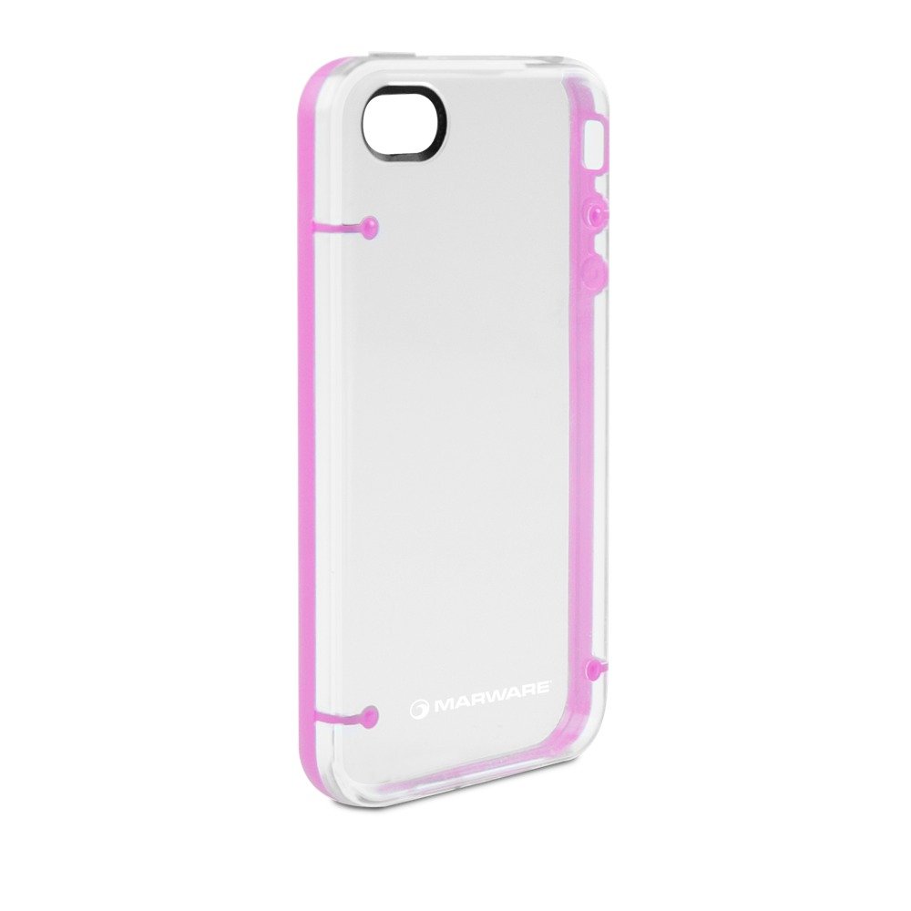 Marware DuoShell for iPhone 4 - Clear/Pink