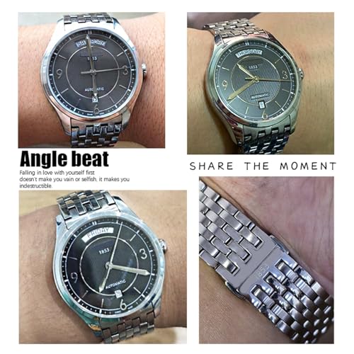 Sangle de montre courbée 19mm pour éviter les chutes du modèle T038