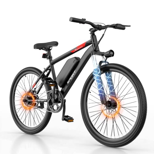 NAVIC Electric Bike for Adults, 750/1000W Motor,20 MPH Top Speed,20"/26" Tires Ebike, 48V Removable Battery Power for 30-45 Miles Range,3 Riding Modes Front Suspension Commuter E Bicycle