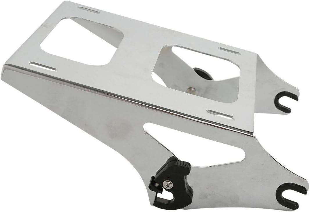 TCMT Chopped Motorcycle Trunk Box Backrest Luggage Rack Mounting Rack Fit For Harley 2014-2025 Touring CVO Road King Road Glide Street Glide Electra Glide Pack