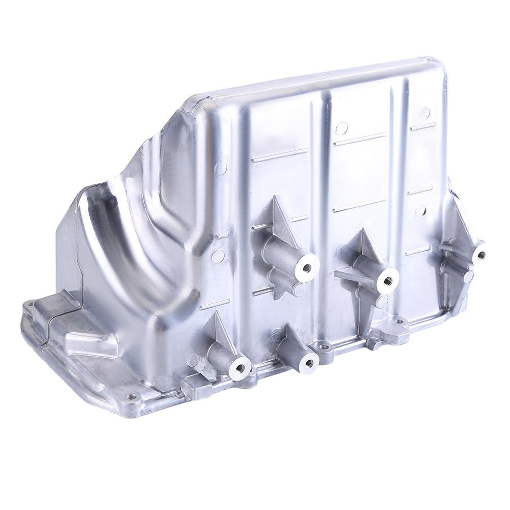Vaschetta olio motore 1320100013 compatibile con Smart Fortwo Cabrio Coupe 451 1,0 l, alloggiamento ingranaggio, vaschetta olio, serbatoio in alluminio pressofuso
