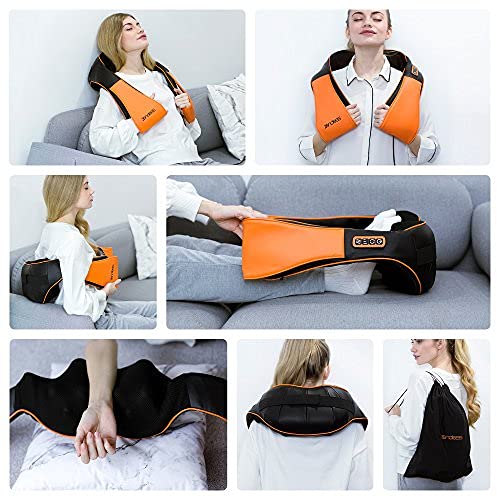 vaginal lubricant name Pulse Vibration Neck Warmer Shoulder Shiatsu Vibration Massager with Heat  Neck Massage Shawl Collar - Cervica Massager, Neck Massager main image 1