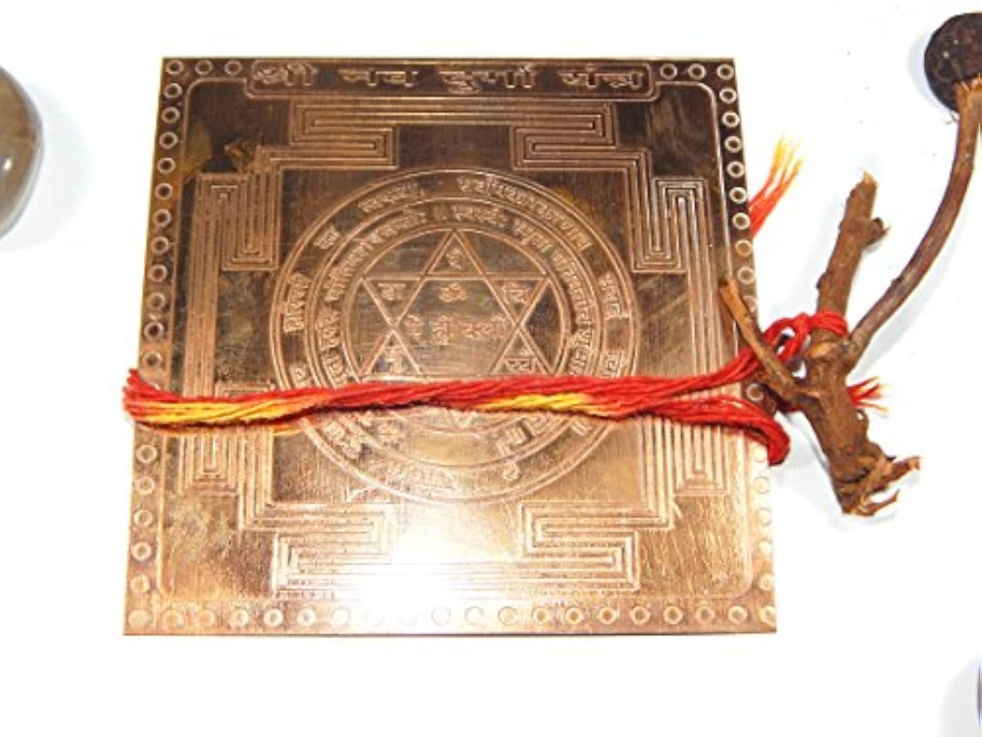 Shree Nav Durga Yantra Pure Copper Yantra