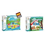 Product 1: Para conseguir resolver los retos de este juego educativo tendrá que situar los cerditos y el lobo en el tablero tal y como se indica en el desafío