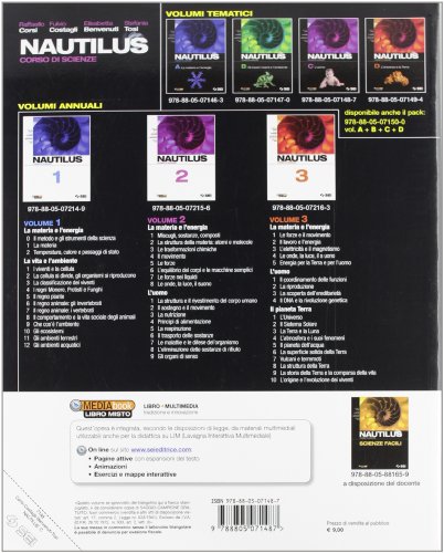Nautilus. Corso di scienze. Vol. C: l'uomo. per la...