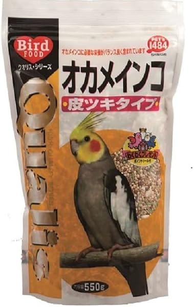 クオリス オカメインコ 皮ツキタイプ 550g - 1