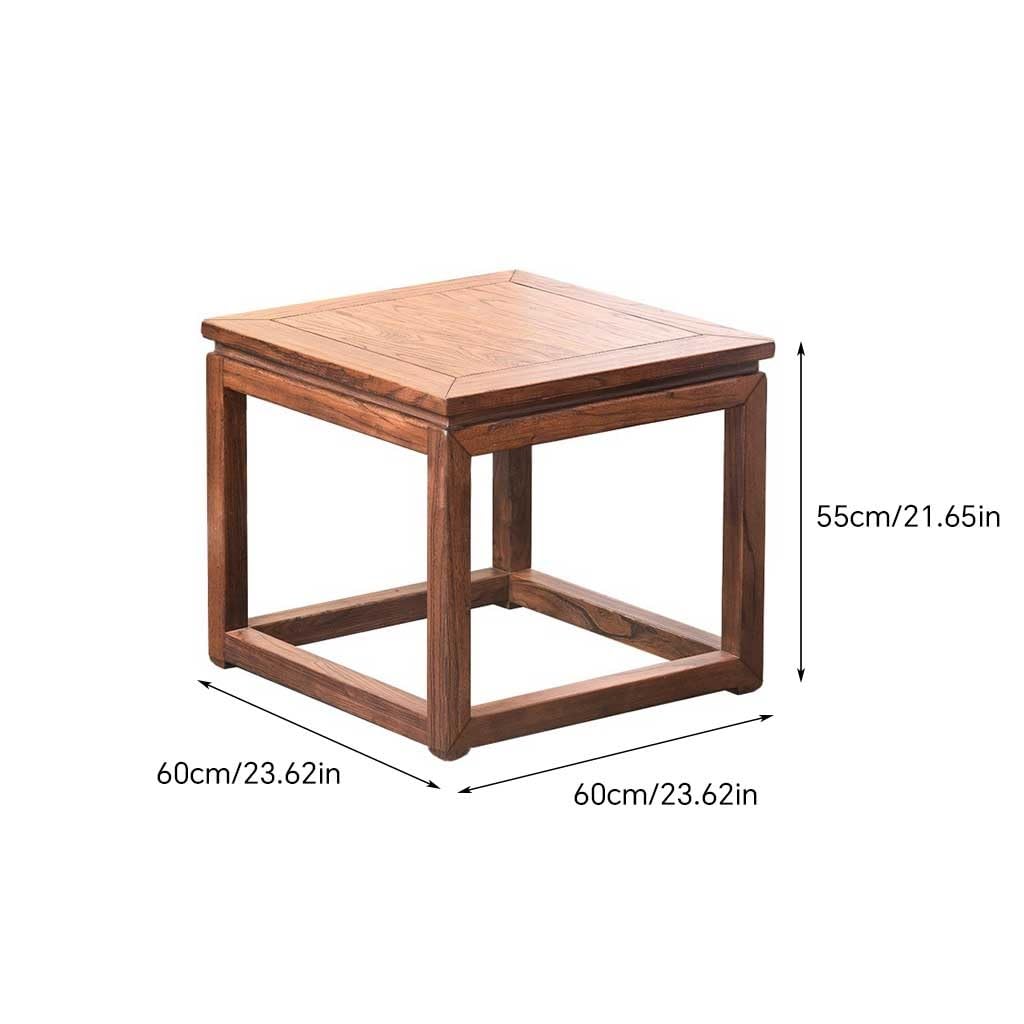 eexbz Sofa Chinese Style Sofa Side Table Corner Sofa Side Cabinet Small Square Table Coffee Table Living Room Zen Sofas for Living Room