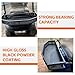HECASA Front Clay Utility Cargo Basket Compatible with 2004+ Club Car Precedent Gas or Electric EZGO TXT RXV Yamaha Golf Cart Storage Rack with Mounting Brackets