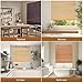 Bamboo Shades for Windows,Bamboo Blinds for Outdoor Patio,Custom Size, Privacy Protection, Easy Installation, Durable & Stylish Blinds for Living Room, Bedroom, Balcony