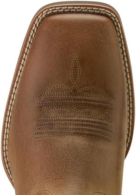 ARIAT mens Sport Steer Skull Wide Square Toe Cowboy Boot