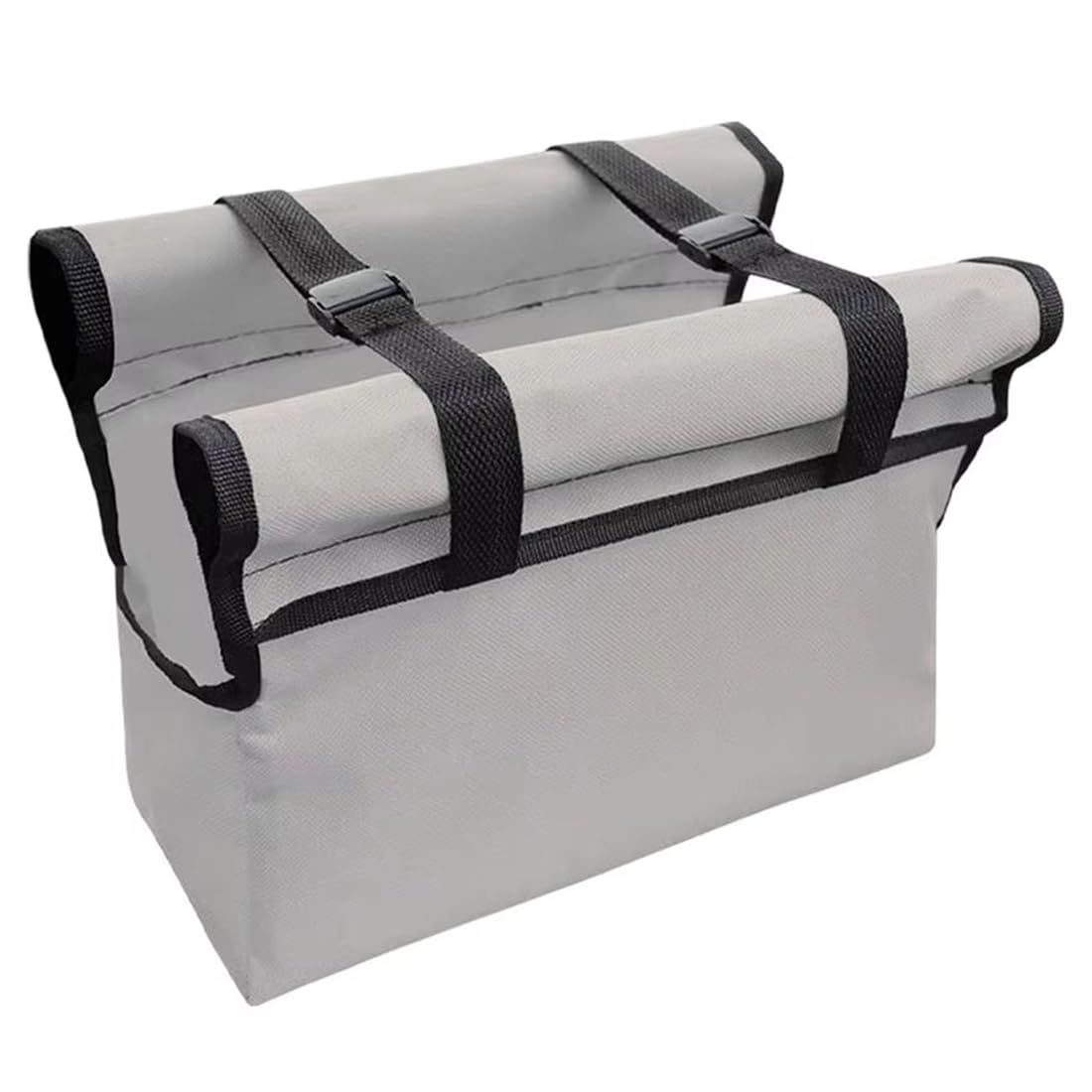 Jnchdghwa Gray Oxford Cloth Telescoping Ladder Tool Bag Portable Storage Utility Step Bag For Repairing Accessories Tool Pouch B