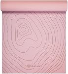 Gaiam Yoga Mat - Premium 6mm Print Extra Thick Non Slip Exercise & Fitness Mat for All Types of Yoga, Pilates & Floor Workouts (68"L x 24"W x 6mm Thick)