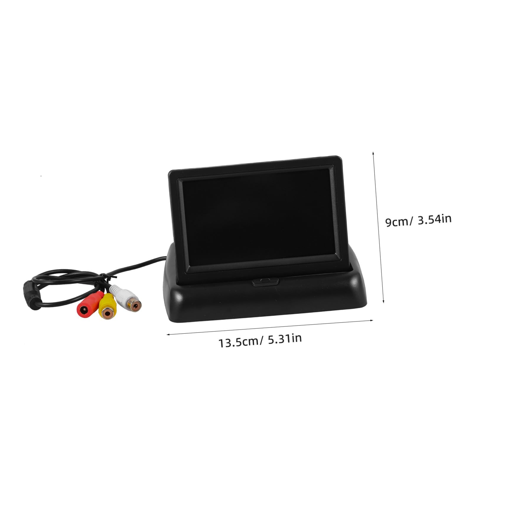 Écran Affichage De Caméra De Recul Pliable pour Voiture Moniteur De Recul pour Surveillance Arrière Réel