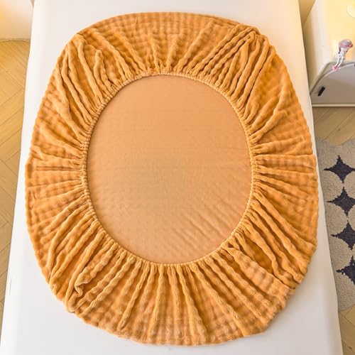 Drap-Housse en Coton Jersey Extensible de Qualité Supérieure 200x220