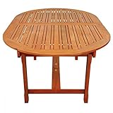 Indoba Gartentisch „Sun Flair“ – oval, ausziehbar - 9