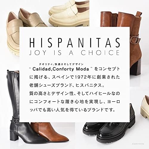 ブランドショッパー付き ヒスパニタス スペイン製 本革 ローファー レディース コンフォート シューズ 厚底 レザー ビスケットトープ ベージュ 38 24 5cm 激安の Begrove Com