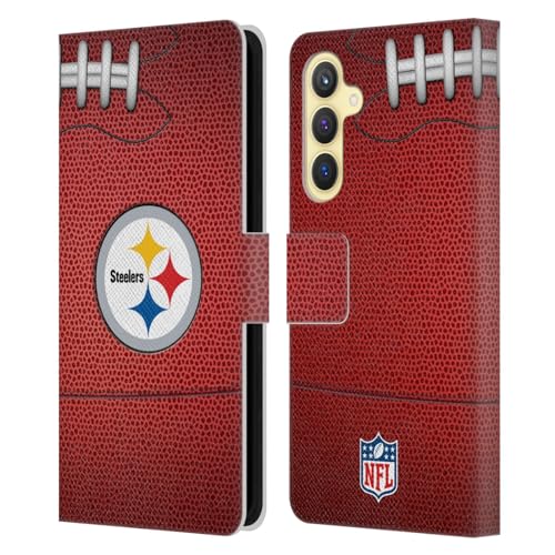 Fútbol Pittsburgh Steelers accesorio Samsung S23 FE cuero duradero