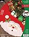 Bucilla, Jolly Santa, Felt Applique Christmas Tree Skirt Making Kit, Perfect for DIY Arts and Crafts, 89640E -  Plaid Enterprises, Inc.