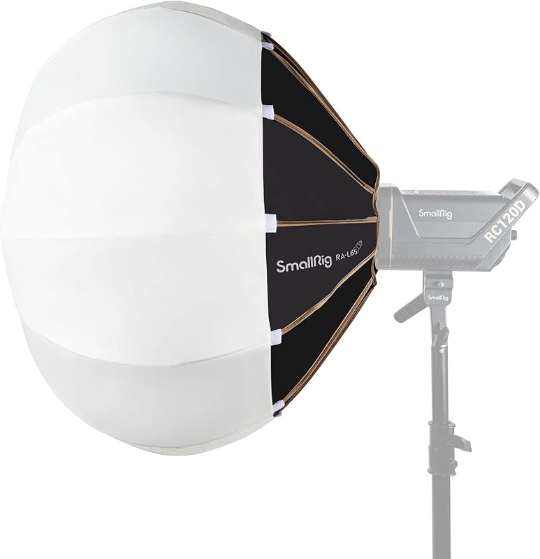 25.6in/65cm Quick Release Lantern Softbox Photography Lighting Kit | Bowens Mount Soft Box with Light Modifier for SMALLRIG for Neewer for Aputure for Amaran for Godox COB Lights Speedlight