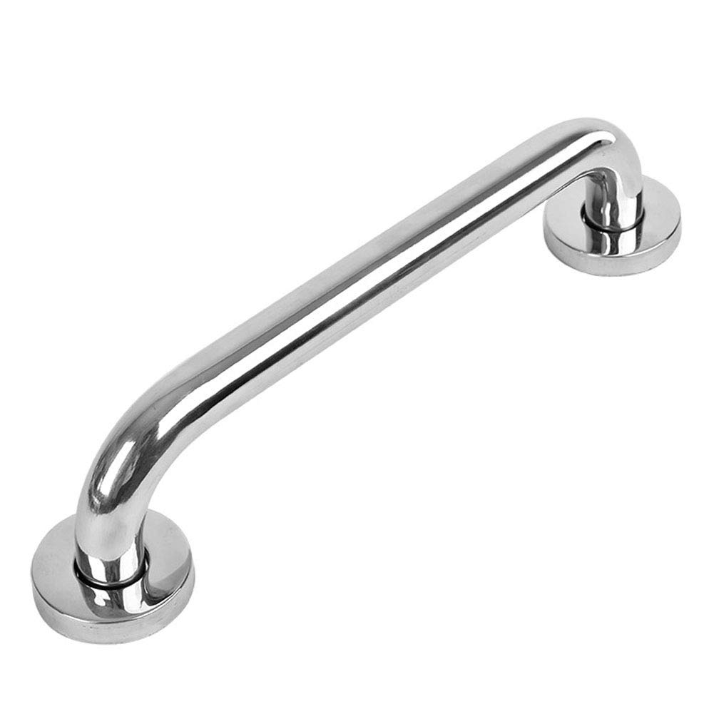 CVERY Bathroom Grab Bar,Stainless Steel Silver Hand rails for Bathtub Bathroom,Anti-Slip Grip Grab Shower/Toilet Aid for Elderly,Disabled (300MM)