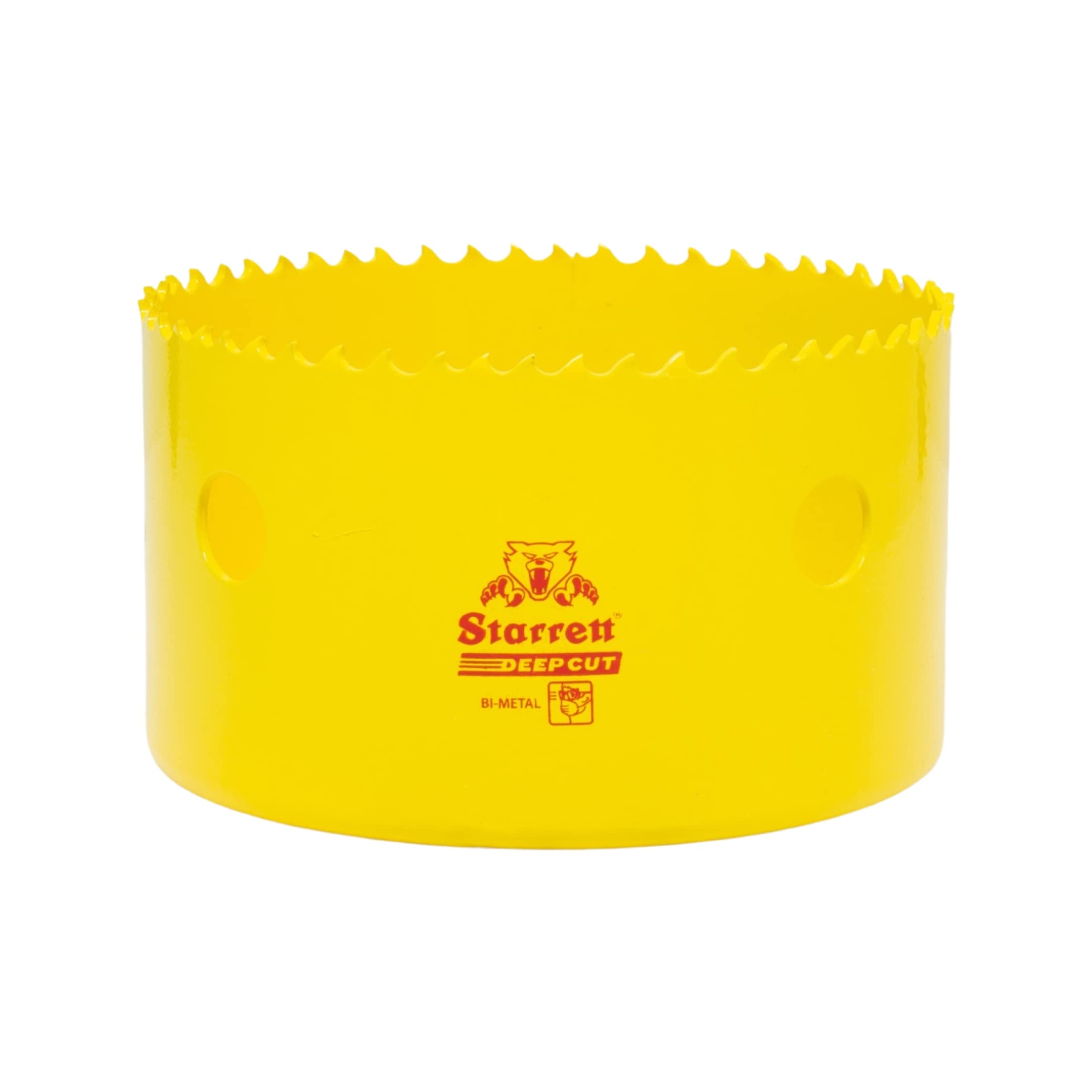Starrett DCH0378 otwornica do głębokiego cięcia – bimetal o wysokiej wydajności z dodatkowymi zębami kobaltowo-HSS, do metali, drewna, żeliwa, tworzyw sztucznych z włókna szklanego, 98 mm