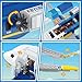 CUBIMANA City Passenger Airplane Building Set, 711 PCS 3 IN 1 Plane Building Blocks Kit with Airport Terminal, Radar Tower, Luggage Truck, Planes Model Toys Gift for Boys Girls Kids 6 7 8 9+ Years Old