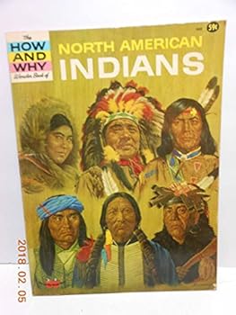 Hardcover The How and Why Wonder Book of North American Indians Book