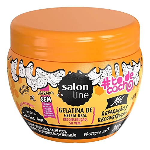 Gelatina Cachos Salon Line 300G Todecacho Mel, SALON LINE
