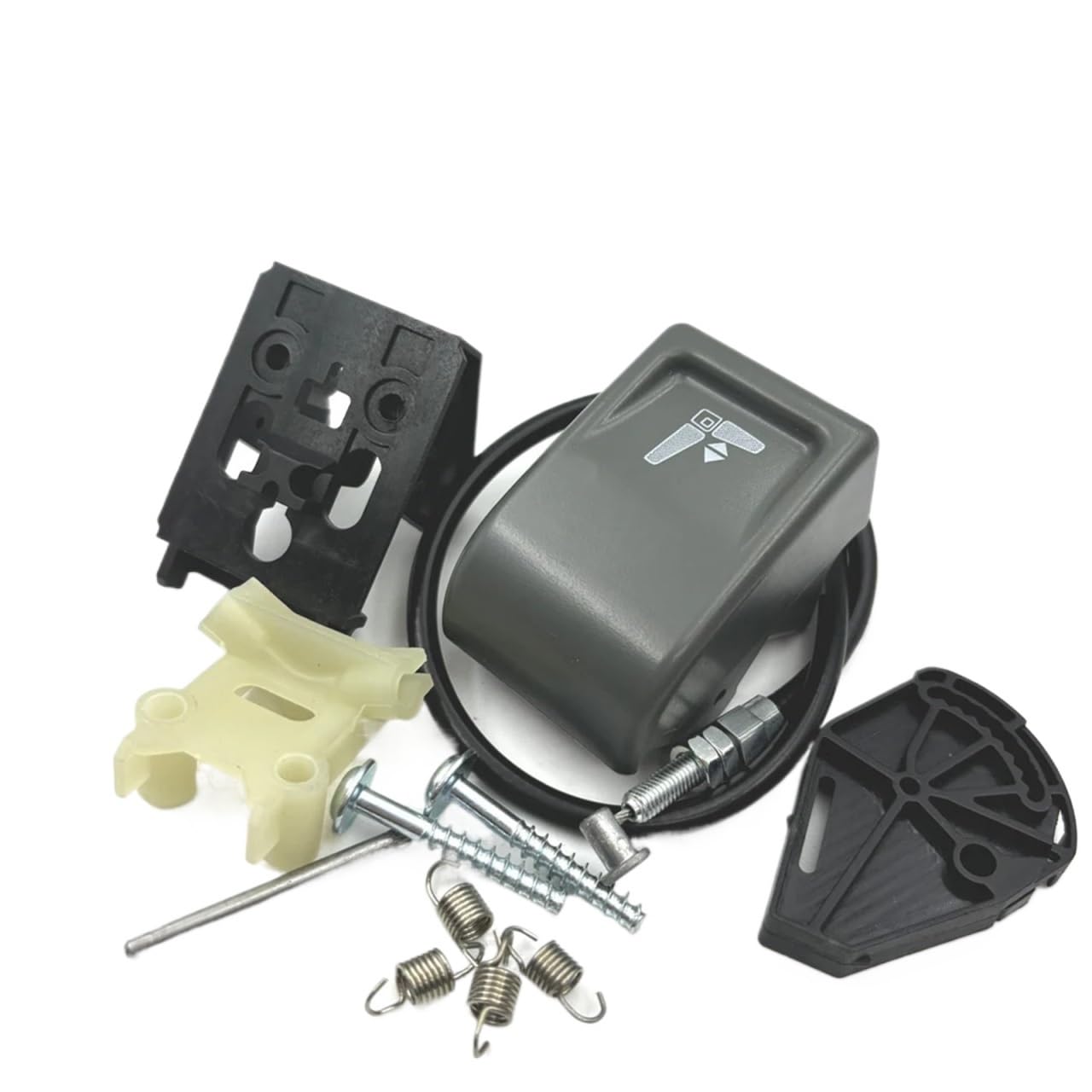 OE: A0009182760 0009182760 ISRI Seat Level Adjustment Handle Compatible with Mercedes-Benz 374/940/957 Truck (LH)