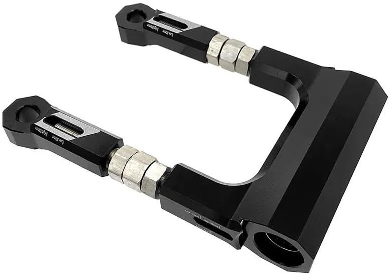 Kit de bajada de suspensión for motocicletas S1000R, S1000XR, S1000RR (2009-2016), kit de bajada de suspensión CNC, kit ajustable de caída de varillaje de suspensión trasera (Blackone) Kit de e