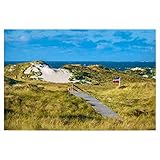 artboxONE Poster 75x50 cm Natur Landschaft auf Amrum 