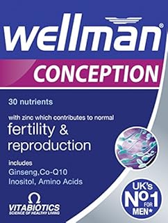 Wellman Vitabiotics Conception Tablets, 30 Count (Pack of 1)