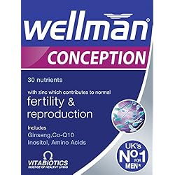Wellman Wellman Conception Pregnancy Vitamin for Men 30count (Pack of 1)