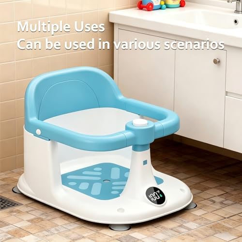 Baby Bath Seat for Infants 6 Months & Up, Sitting up Bathtub Chair Non-Slip — 사진 5