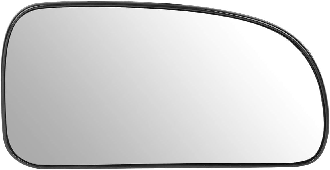 Auto Dynasty 88980571 OE Style Passenger Right Heated Mirror Glass Lens Compatible with Trailblazer Buick Rainier GMC Envoy 02-08, Silver