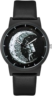 Relógio Astronauta Relógios Casuais Para Homens Pulseiras De Relógio De Couro Para Homens Relojes Para Mujeres Senhoras E Homens Relógios Presente Para Homens Para Mulheres