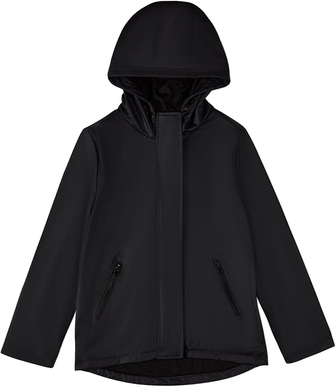 MeMoi Teens Unisex Classic Hooded Lined Raincoat with Included Carry Pouch