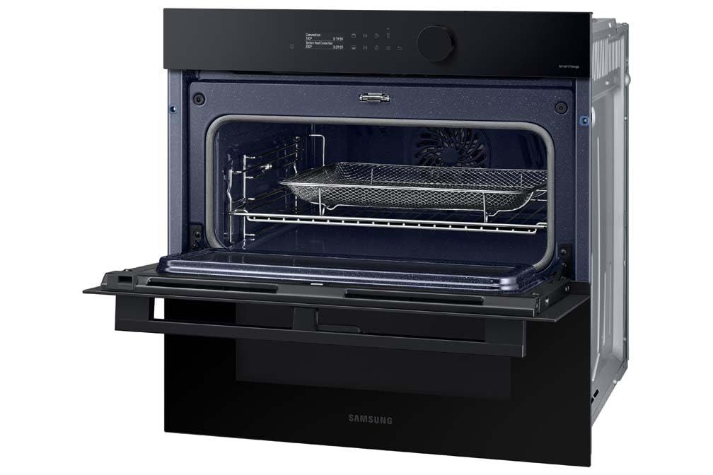 Samsung Series 5 Dual Cook Flex Smart Oven with Pyrolytic Cleaning & Air Fry, Colour: Clean Black, NV7B5750TAK — view 11