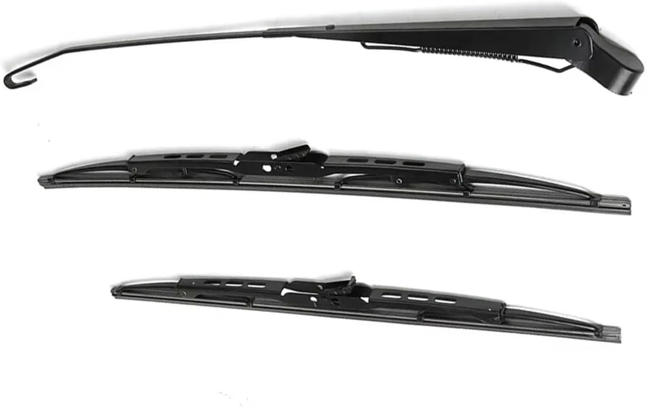 for Polaris Universal Power Wiper Assembly 90° Wipe Sweeping Electric UTV Windshield Wiper Motor Kit with Switch Windscreen Wiper