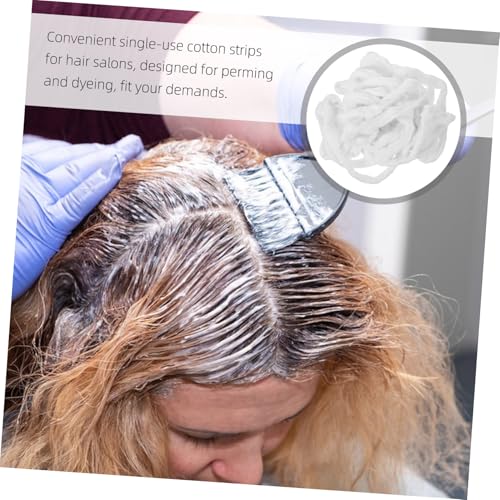ARTSEWPLY Bandes de Coton pour Permanente Absorption Rapide Usage Unique Coton Blanc, Se Coupent la Longueur Souhaitée, pour Salon de Coiffure – vue 5