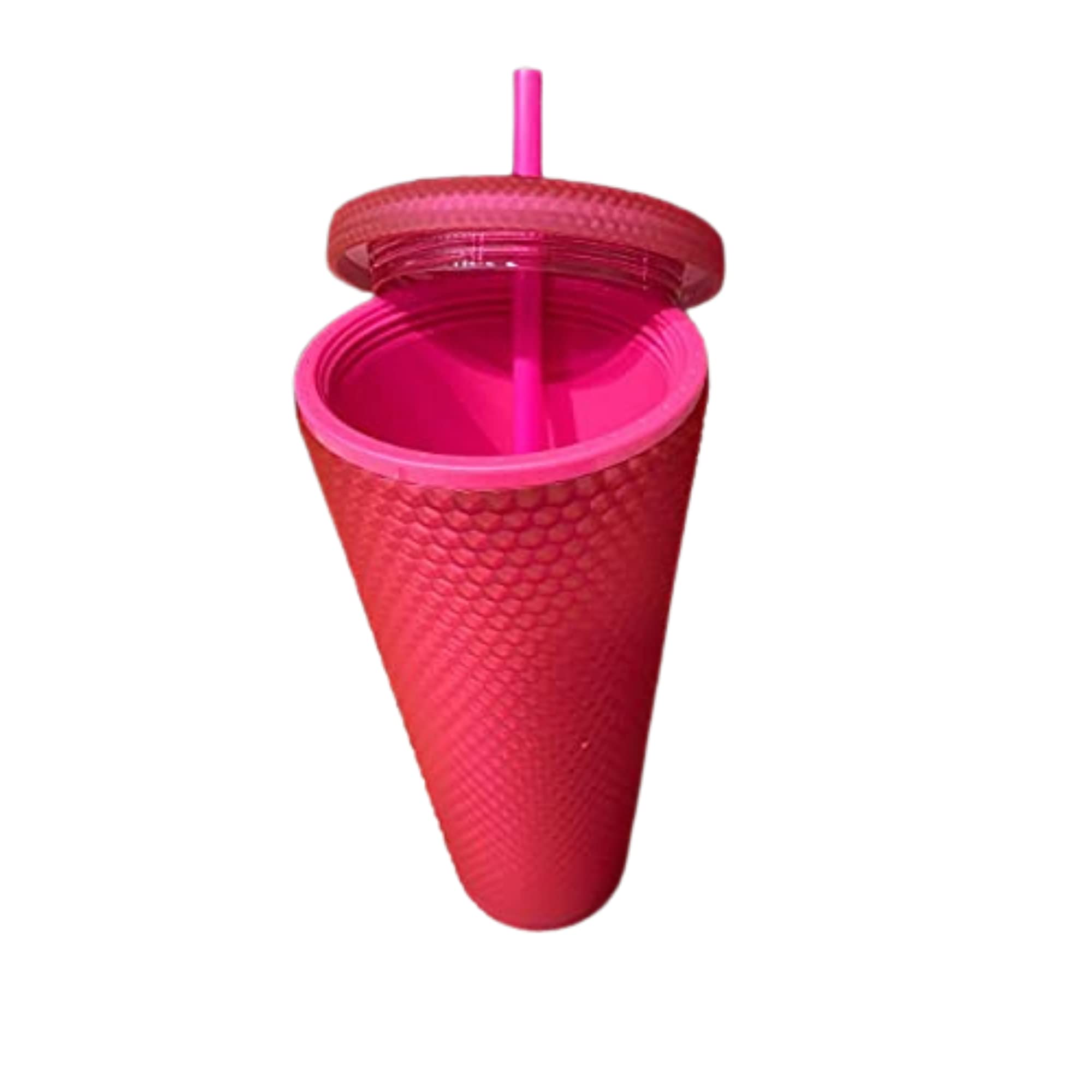 Amazon.com | Starbucks Summer 2021 Limited Edition Hot Pink Studded Tumbler  24 ounce: Tumblers & Water Glasses